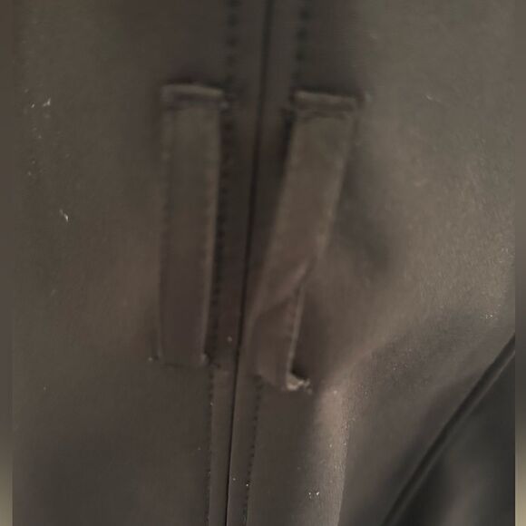 MICHAEL Michael Kors jacket black S multi zips hood assemetrical elegant. - Picture 9 of 16